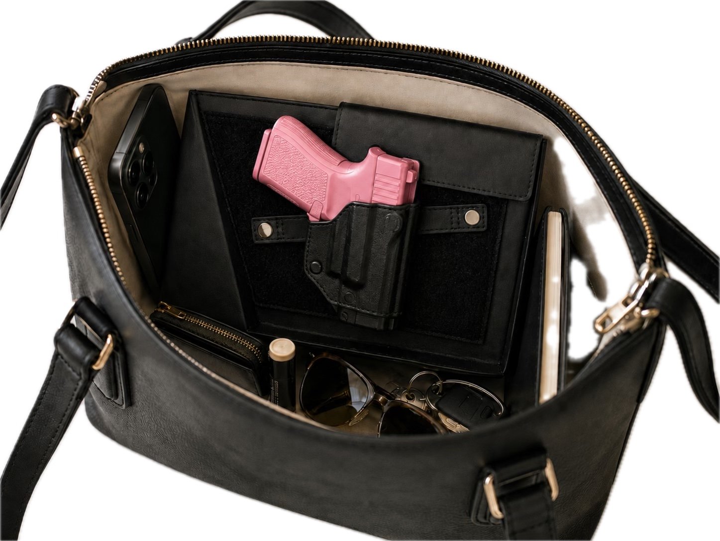 Anchor System inside a purse